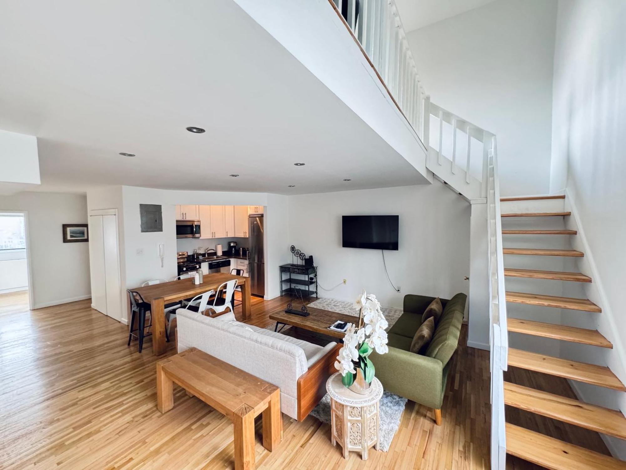 Stylish Duplex Penthouse With Large Outdoor Space Apartamento Nova York